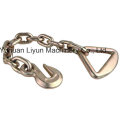 Steel Chain Anchor with 4in Delta Ring, Professional Metal Hardware Manufacture
